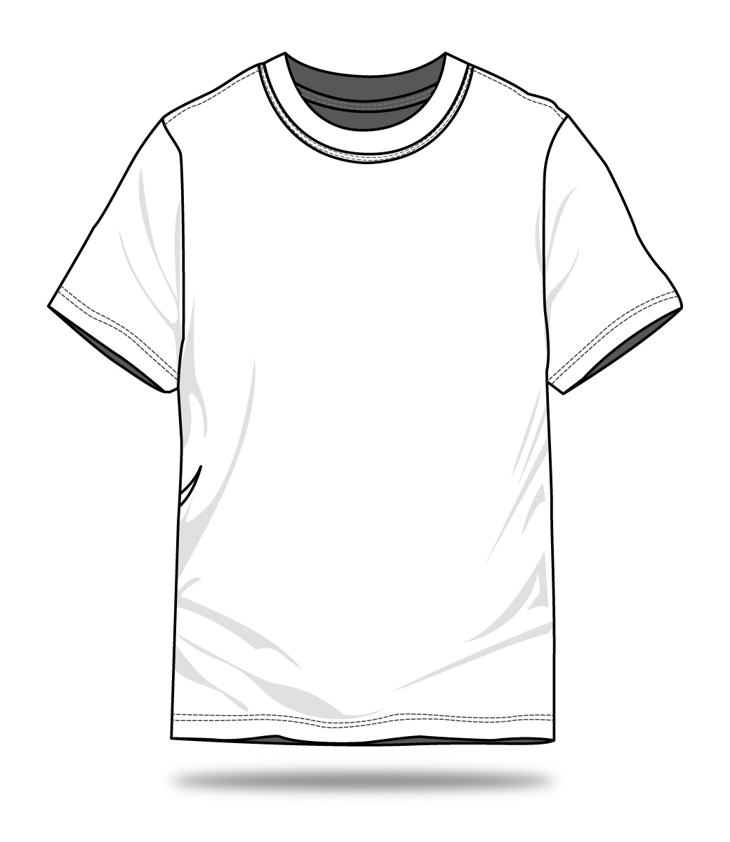 เสื้อแขนสั้นคอกลม